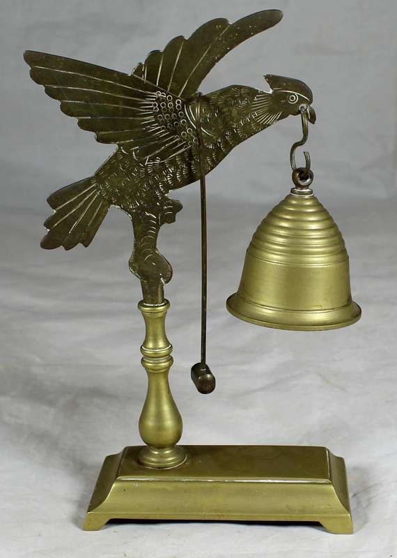 Brass bell - Pheasant with little hammer