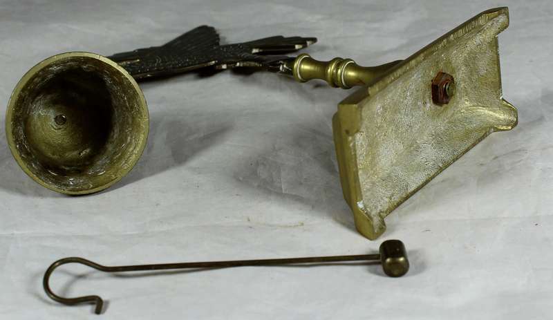 Brass bell - Pheasant with little hammer