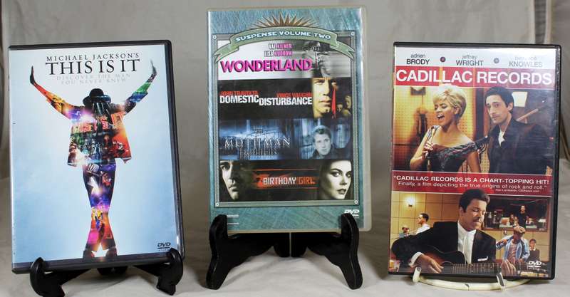Three DVD Set - Michael Jackson This is it, Cadillac Records, Suspense Volume 2