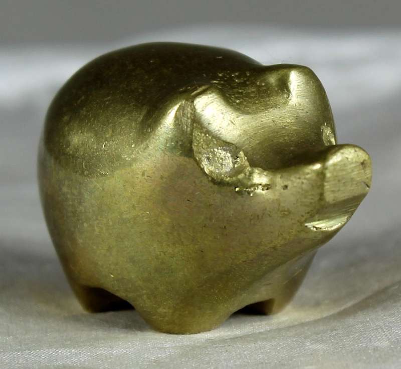 Miniature brass - Piggy
