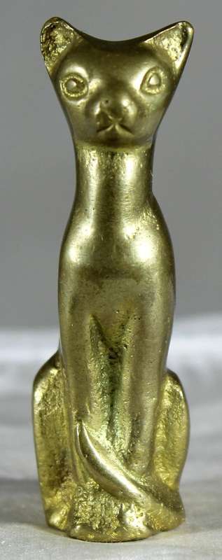 Miniature brass - Cat
