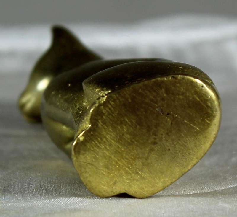 Miniature brass - Cat