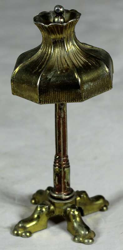 Brass small floor standing lamp