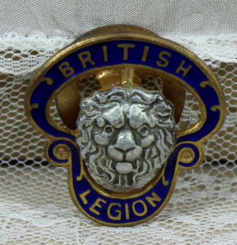 British Legion badges