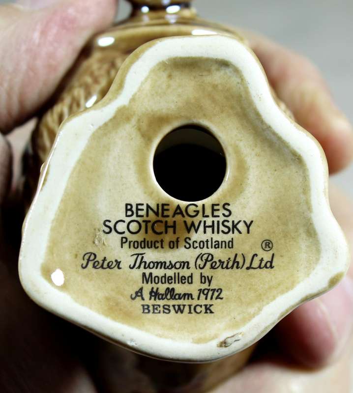 Beswick - Beneagles whiskey porcelain flying haggis