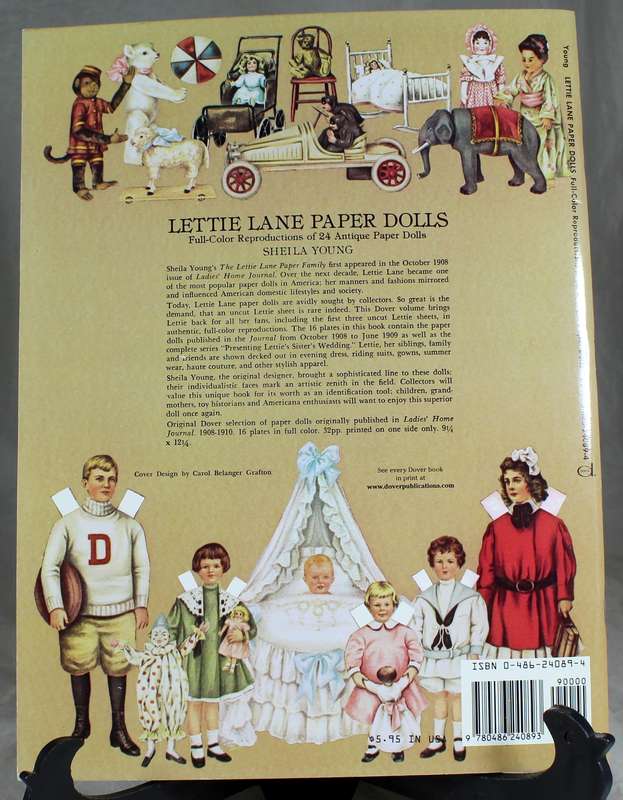 Lettie Lane paper dolls book
