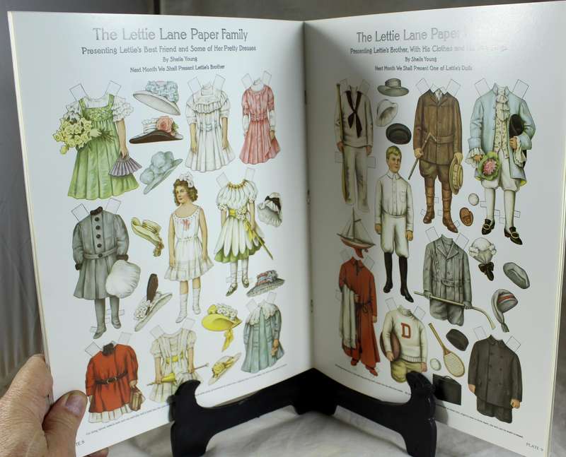 Lettie Lane paper dolls book