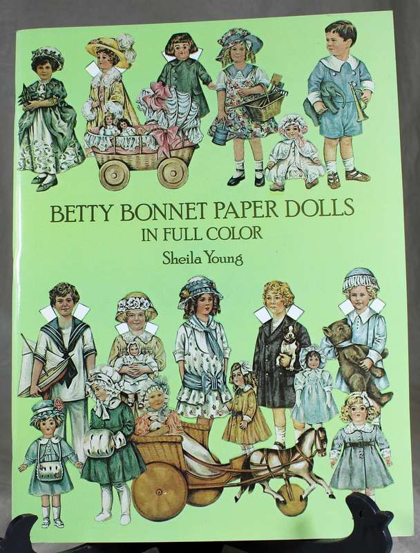 Betty Bonnet paper dolls book