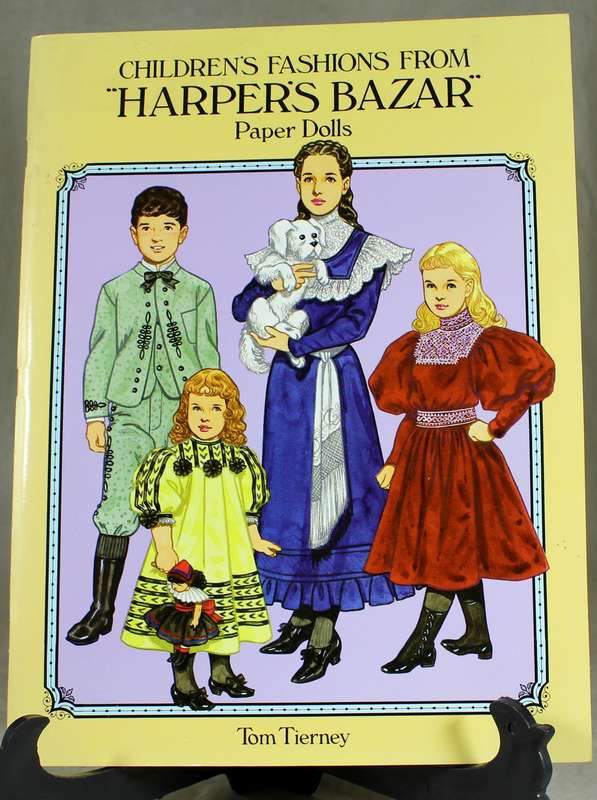 Children's fashion from " Harpers Bazar" paper dolls book