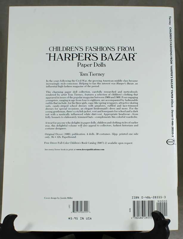 Children's fashion from " Harpers Bazar" paper dolls book