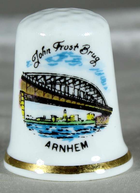 Bone China thimble - Arnhem