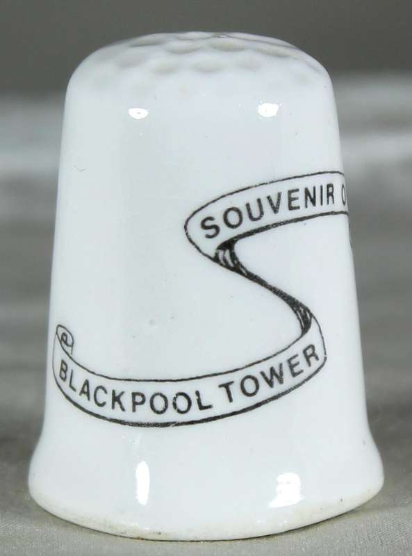 Bone China thimble - Blackpool Tower