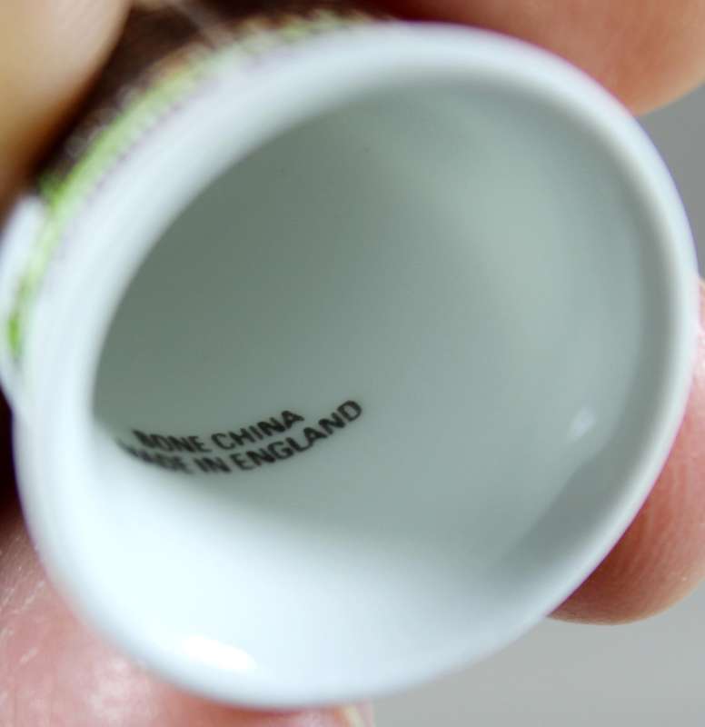Bone China thimble - Salisbury Cathedral