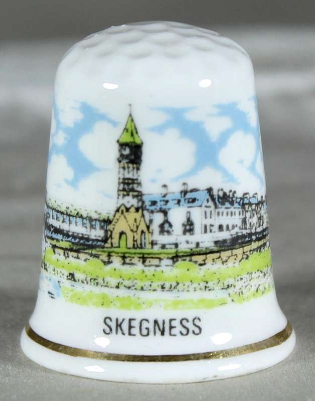 Bone China thimble - Skegness