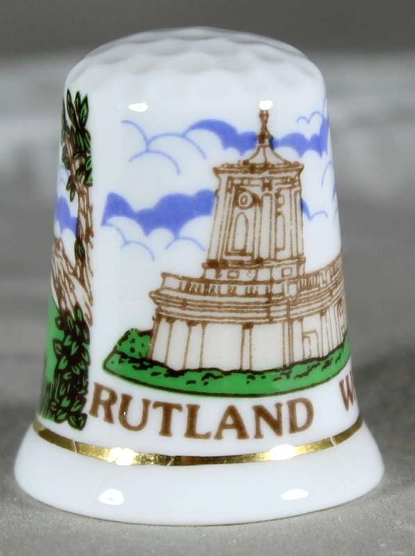 Bone China thimble - Rutland - Fenton