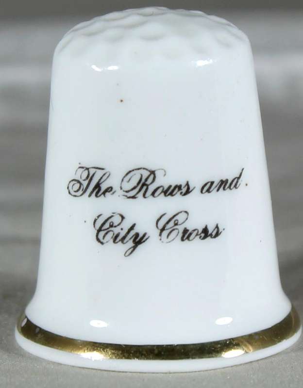 Bone China thimble - Chester - Genuine Status