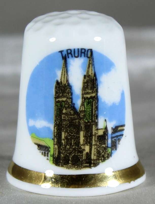 Bone China thimble - Truro Cathedral