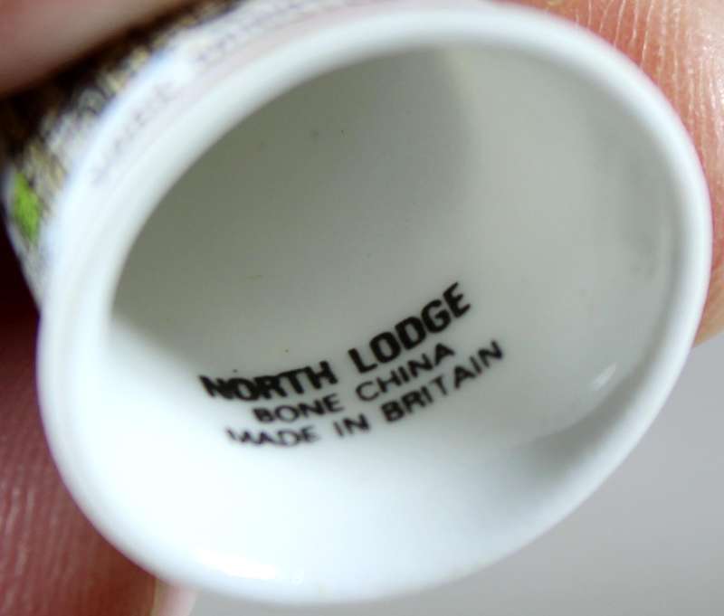 Bone China thimble - York Minster