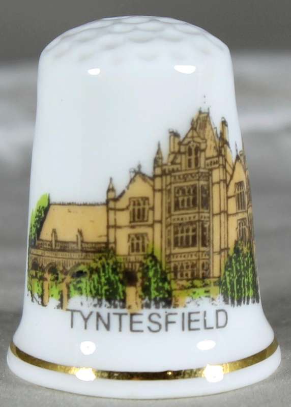 Bone China thimble - Tyntesfield - The National Trust