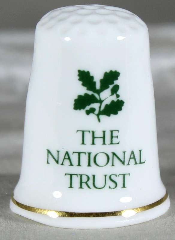 Bone China thimble - Tyntesfield - The National Trust