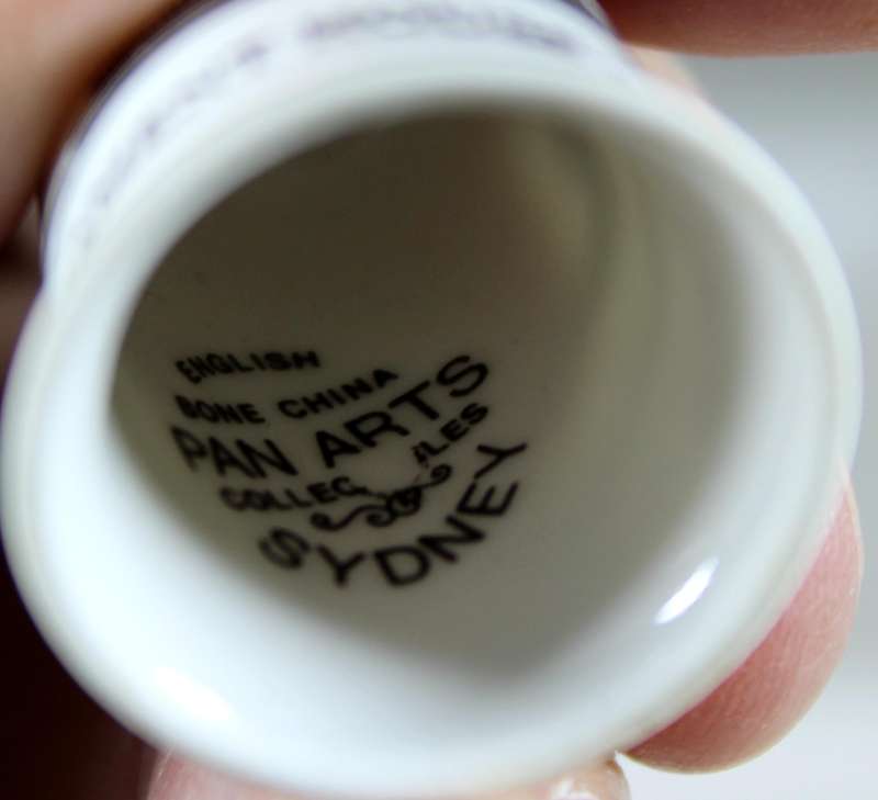 Bone China thimble - Parliament House Canberra