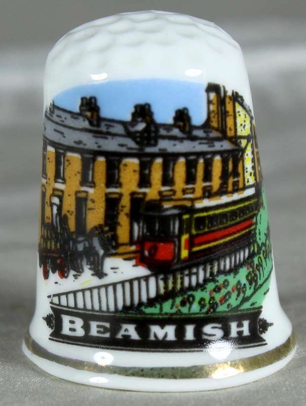 Bone China thimble - Beamish