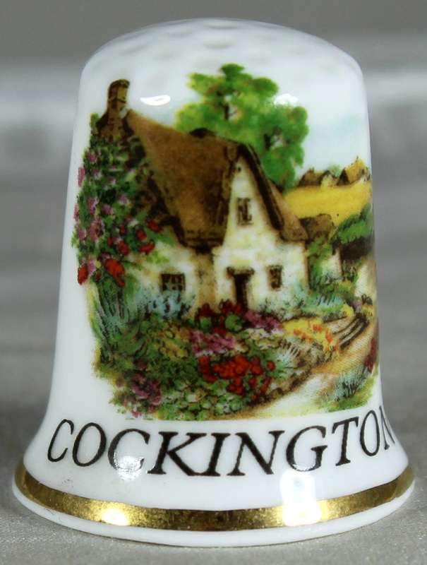 Bone China thimble - Cockington