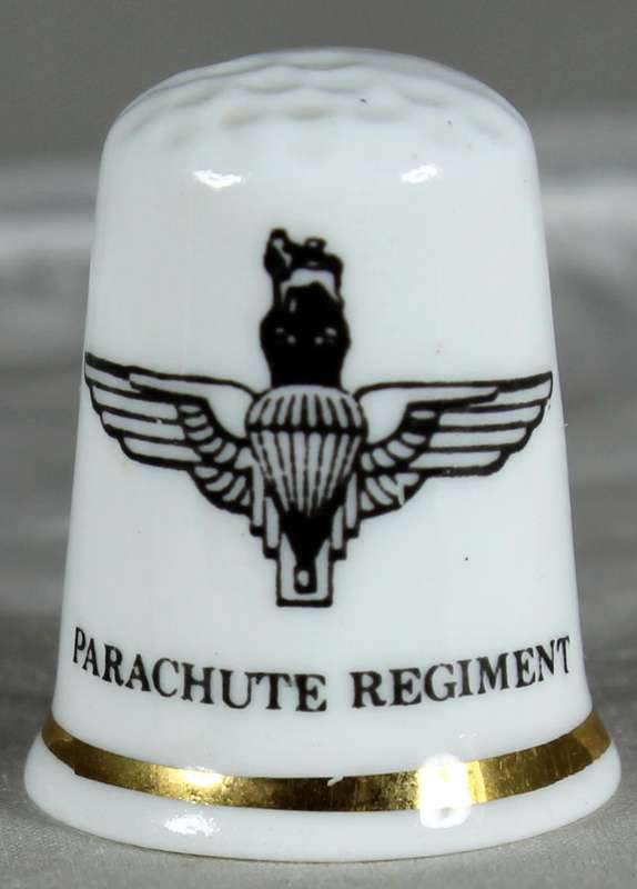 Bone China thimble - Parachute Regiment