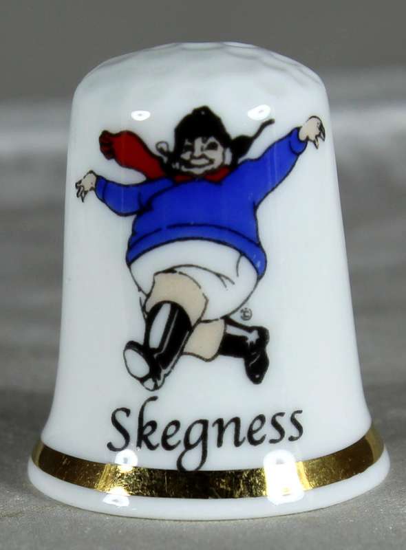 Bone China thimble - Skegness