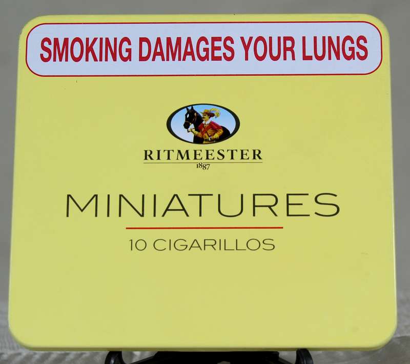 Ritmeester cigarette tin - Miniatures