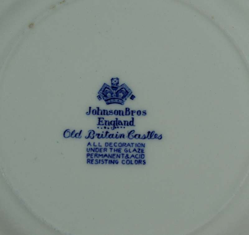 Johnson Bros - old Britain castles - side plate