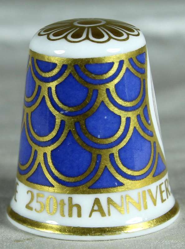 Bone China thimble - 250th Anniversary Josiah Spode - Spode