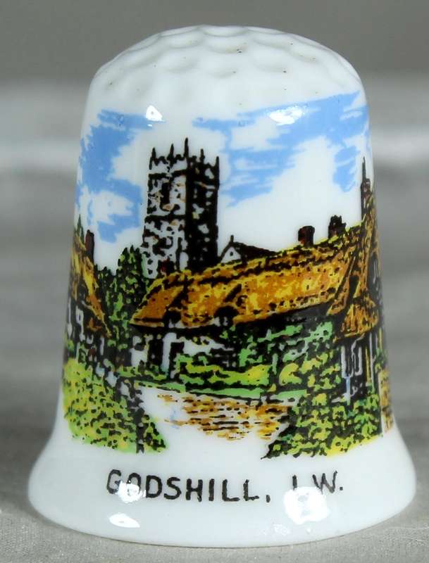 Bone China thimble - Godswill I.W