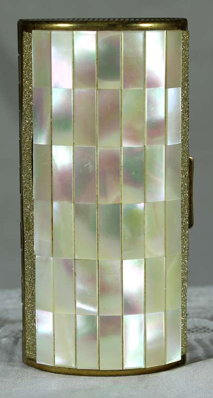 Mother of pearl lipstick holder
