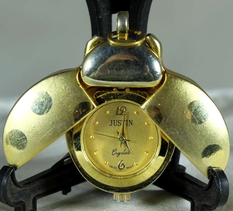 Justin Pendant - watch in beetle shape