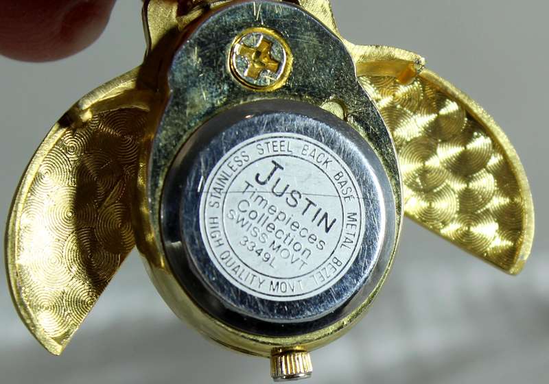 Justin Pendant - watch in beetle shape