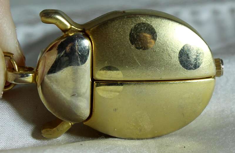Justin Pendant - watch in beetle shape