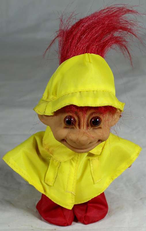 Russ troll - with rain gear