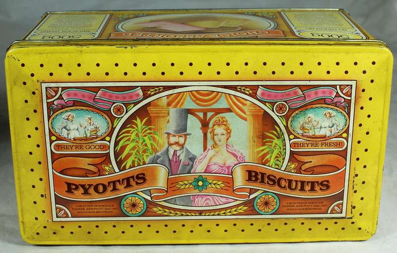 Pyotts biscuits tin
