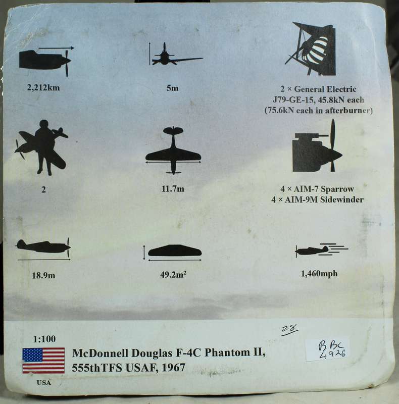 Amber Com diecast collection - McDonnell Douglas F-4C Phantom 11