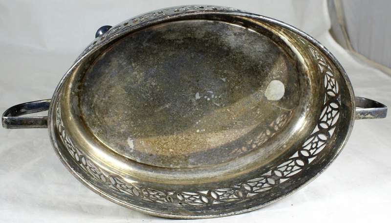 Silver plated bowl