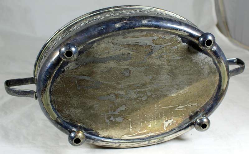 Silver plated bowl