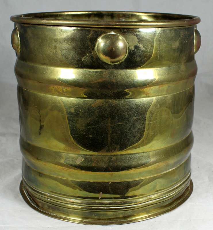 Brass flower pot
