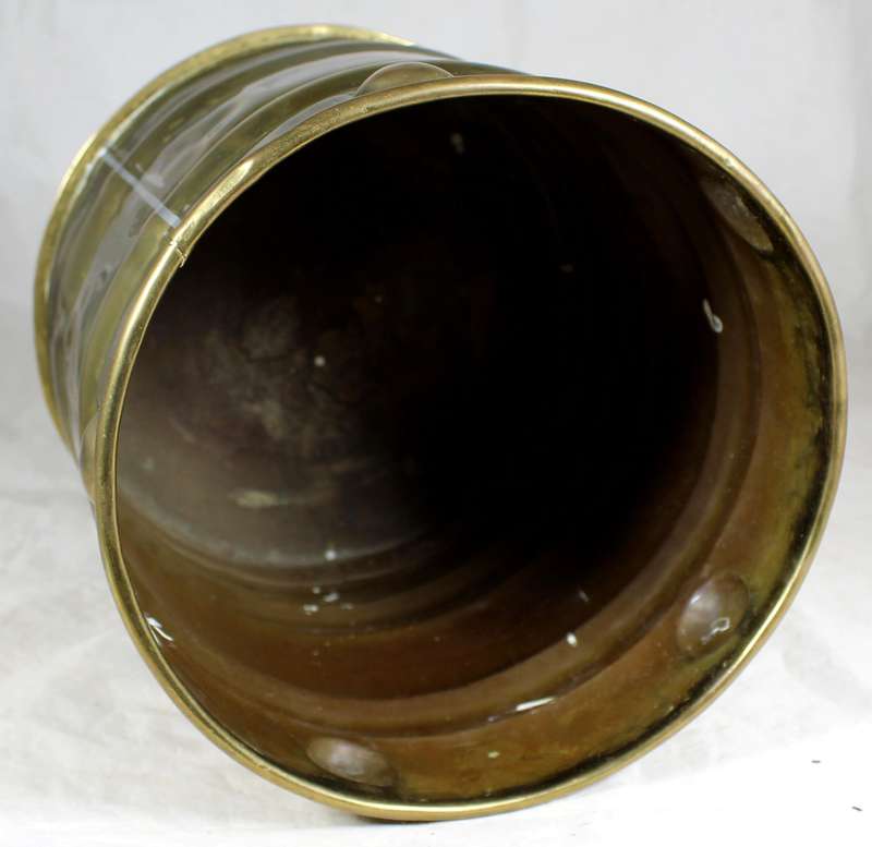 Brass flower pot