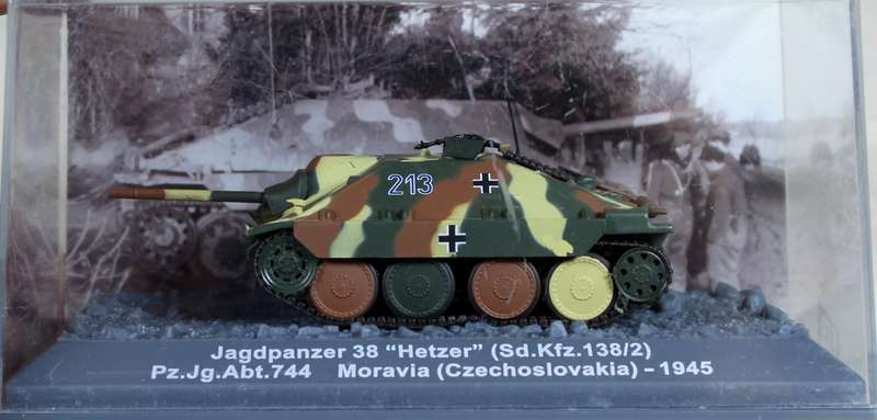 Diecast tank - Jagdpanzer 38 "Hetzer" Moravia