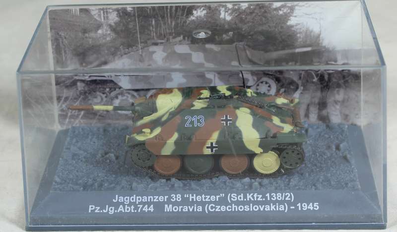 Diecast tank - Jagdpanzer 38 "Hetzer" Moravia