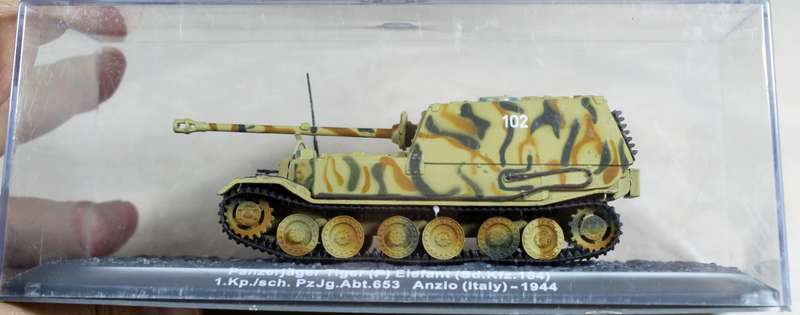 Diecast tank - Panzerjager Tiger Elefant Anzio