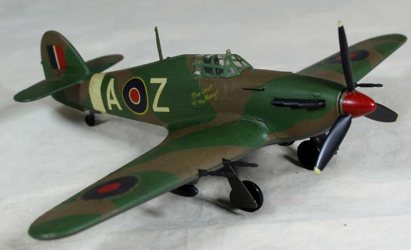 Plastic diecast - Hawker Hurricane 11 C