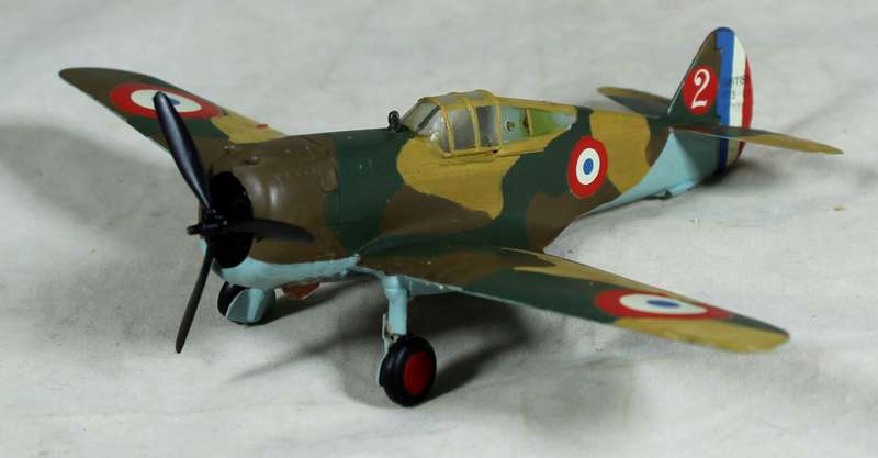 Plastic diecast - WWII French Curtiss H75 C1