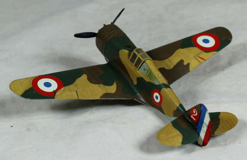 Plastic diecast - WWII French Curtiss H75 C1
